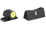 Xs Sights BIGDOTTRITIUMFR XS Sights SI0013S5Y DXT II Big Dot Night Sight Set Tritium Green with Yellow Out