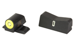 Xs Sights  SP-0014S-5Y XS DXT2 BIG DOT FOR HELLCAT OSP YLW
