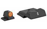 Xs Sights BIGDOTTRITIUMFR XS Sights SW0030S5N DXT II Big Dot Night Sight Set Tritium Green with Orange Out