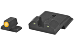 Xs Sights  XS Sights SWR033S6N R3D Night Sights 3-Dot Set Tritium Green with Orange Outline