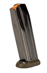 100182 FN 20100064 OEM  Black with Flat Dark Earth Base Pad Detachable 17rd 9mm Luger f