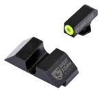 100254 Night Fision GLK001014YGZ OEM Replacement Perfect Dot Night Sight Set Square Tri