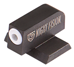 100262 Night Fision CNK025001WGX Perfect Dot Night Sight Square Tritium Green with Whit