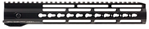 Hera Usa Llc 100482 Hera Arms 110506 IRS Handguard 12" Keymod Style Made of Aluminum with Black Anod