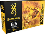 Browning Ammuni 100694 Browning Ammo B192400651 BXS  6.5 Creedmoor 120 gr Terminal Tip 20 Bx/ 10 Cs