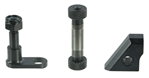 100989 Cross Armory CRFSPP Flop Stop Pin Pal Black Melonite Steel AR Platform