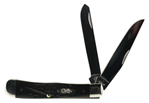Case & Sons Cut 101011 Case 18221 Trapper  3.25"/3.27" Folding Clip Point/Spey Plain Mirror Polished Tr