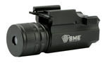 Gsm Outdoors 101172 SME SMEGLP Tactical Handgun Laser 5mW Green Laser with 532 Wavelength & Black Fi
