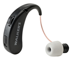 Gsm Outdoors 101213 Walker's GWPRCHUE Ultra Ear BTE 22 dB Behind the Ear Black with White Tip Adult