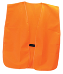 Gsm Outdoors 101251 HME VEST-OR Safety Vest  OSFA Blaze Orange Polyester