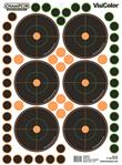 Champion Traps 101402 Champion Targets 46135 VisiColor  Self-Adhesive Paper Pistol/Rifle Multi Color 3