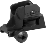 Ncstar / Vism 10144 NcStar MARDRS A2 Back-Up Rear Sight Dual Aperture Black for AR-15
