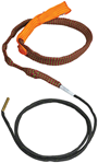 101476 Hoppe's 24012VD BoreSnake Viper Den with Bronze Bristles, Brass Weight, Pull Han