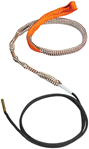 101477 Hoppe's 24014VD BoreSnake Viper Den with Bronze Bristles, Brass Weight, Pull Han