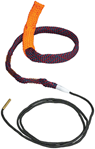 101481 Hoppe's 24019VD BoreSnake Viper Den with Bronze Bristles, Brass Weight, Pull Han