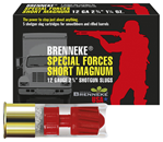 Brenneke Usa 101514 Brenneke SL122SFM Special Forces Short Magnum  12 Gauge 2.75" 1 1/4 oz Slug Shot