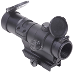 Firefield/sight 101540 Firefield FF26026 Impulse  Matte Black 1x 28mm Dual Illuminated Red Circle Dot R