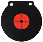 101613 Birchwood Casey 47604 World of Targets Double Hole 8" Pistol/Rifle Black/Orange