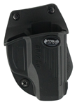 102039 Fobus RU2ND Evolution Belt Paddle Ruger LC9/LC380 Polymer Black