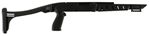 Promag 102372 ProMag PM279 Tactical Folding Stock  Black Synthetic with Pistol Grip for Mossbe