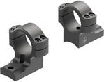 102682 Leupold 171110 BackCountry Base/Ring Combo Matte Black Weatherby Mark V 1" Tube