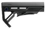 Strike Industri 102699 Strike STRIKEESMOD1BKBLU MOD1 Mil-Spec Black with Blue Accent Synthetic for AR-1