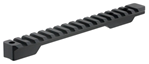 Talley Manufact 102805 Talley POO252705 Picatinny Base 1-Piece For Weatherby Mark IV Black Finish