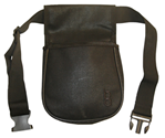 Boyt Harness Co 103156 Bob Allen 23284 Classic Divided Shell Pouch 50 Rounds Black Leather 26"-50"