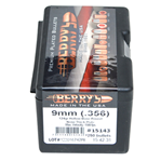 Berrys Manufact 103217 Berrys 15143 Superior Pistol  9mm .356 124 GR Hollow Base Round Nose Thick Plate