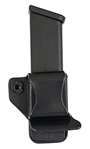 Comp-tac Victor 103572 Comp-Tac C62104000LBKN Single Mag Pouch OWB Style made of Kydex with Black Finis