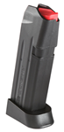 Amend 2 Magazin 103959 Amend2 A2GLOCK19BLK A2-19  Black Detachable 15rd 9mm Luger for Glock 19