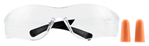 104332 Pyramex PYS2510SDP Zteck Combo 99% UV Rated, Scratch-Resistant Polycarbonate Cle