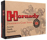 Hornady Mfg Co 1045 Hornady 82682 Dangerous Game  500-416 Nitro Express 400 gr Dangerous Game Solid