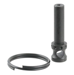 Tacfire 104761 TacFire MAR090R Takedown Pin Rear Black Steel AR-15