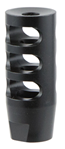 Tacfire 104771 TacFire MZ10023BN Compact Compensator Black Nitride Steel with 5/8"-24 tpi Threa
