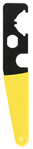 Tacfire 104782 TacFire TL006 Armorer's Stock Wrench Black/Yellow Steel Rifle AR-15 Rubber Handl