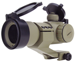 Tacfire 104793 TacFire RD004T Tactical w/Mount Tan Anodized 1x30mm 30mm Tube Dual (Red/Green) I