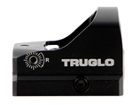 Truglo 105546 TruGlo TG-8100B Tru-Tec Micro Sub-Compact Matte Black 1x 23x17mm 3 MOA Illuminat