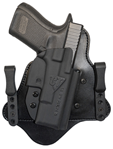 Comp-tac Victor 105706 Comp-Tac  MTAC  Black Kydex Holster w/Leather Backing IWB fits Glock 19, 22, 31