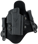 Comp-tac Victor 105707 Comp-Tac  MTAC  Black Kydex Holster w/Leather Backing IWB Sig P365 Right Hand