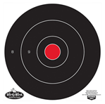105788 Birchwood Casey 35070 Dirty Bird  12" Bullseye Tagboard Hanging Universal Black/
