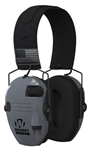 Gsm Outdoors 105888 Walker's GWPRSEMPATGY Razor Slim Patriot Electronic Muff Polymer 23 dB Over the