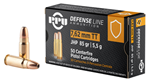 PRVI Partizan 105916 PPU PPD7T Defense  7.62x25mm Tokarev 85 gr Jacketed Hollow Point (JHP) 50 Bx/ 10