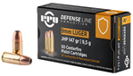 PRVI Partizan 105918 PPU PPD92 Defense  9mm Luger 147 gr Jacketed Hollow Point (JHP) 50 Bx/ 20 Cs