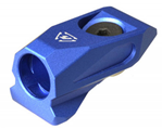 Strike Industri 106339 Strike LINKAQDBLU Link Angled QD Mount Blue Aluminum