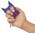 Ps Products 106579 PSP SPIKEPU Spike Key Chain ABS Plastic Purple