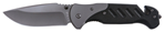 Kabar 106855 Ka-Bar 3085 Coypu  3.75" Clip Point Plain 5Cr15 Stainless Steel G10 Black Handle