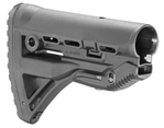 Fab Defense (us 107036 FAB DEFENSE (USIQ) FX-GLSHOCK GL-Shock M4/M16 Rifle Buttstock Polymer Black