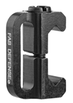 Fabrique D' Armes De Grande Precision 107070 FAB Defense FX-SLA SLA  1" Picatinny Black Anodized
