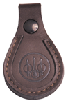 107152 Beretta USA SL0100200085 Barrel Rest Toe Pad Leather Brown 4" x 2.5"